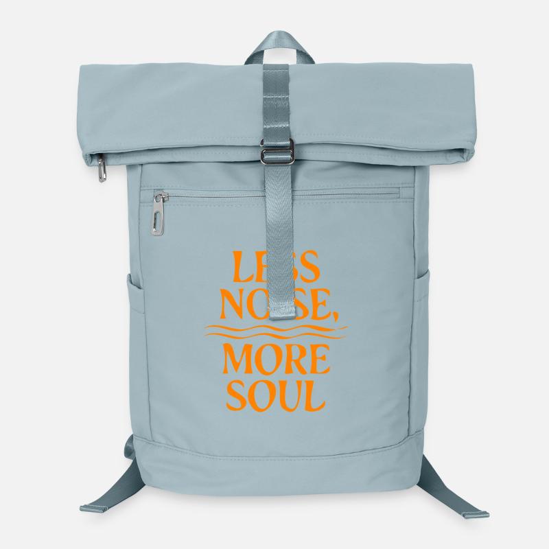 Moins de bruit, plus d’âme, style de vie minimaliste Sac à dos ordinateur