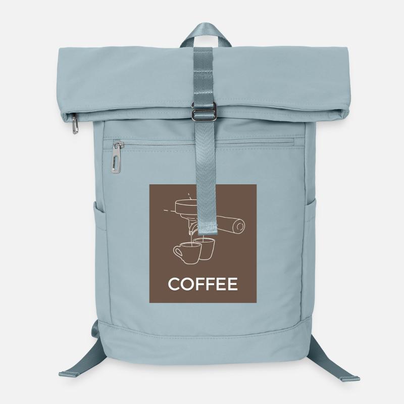 Coffee machine Line art Coffee Laptop Backpack