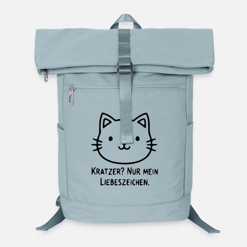 Drôle de chat | Les égratignures en signe d’amour Sac à dos ordinateur