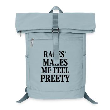 Rage Make Me Feel – Drôle Cool Audacieux Vibe - Sac à dos ordinateur - bleu glacier - Devant