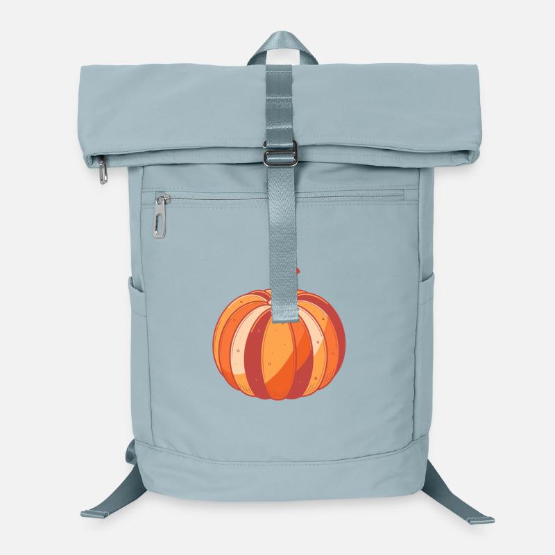 Pumpkin Pop Art Herbst Laptop-Rucksack 