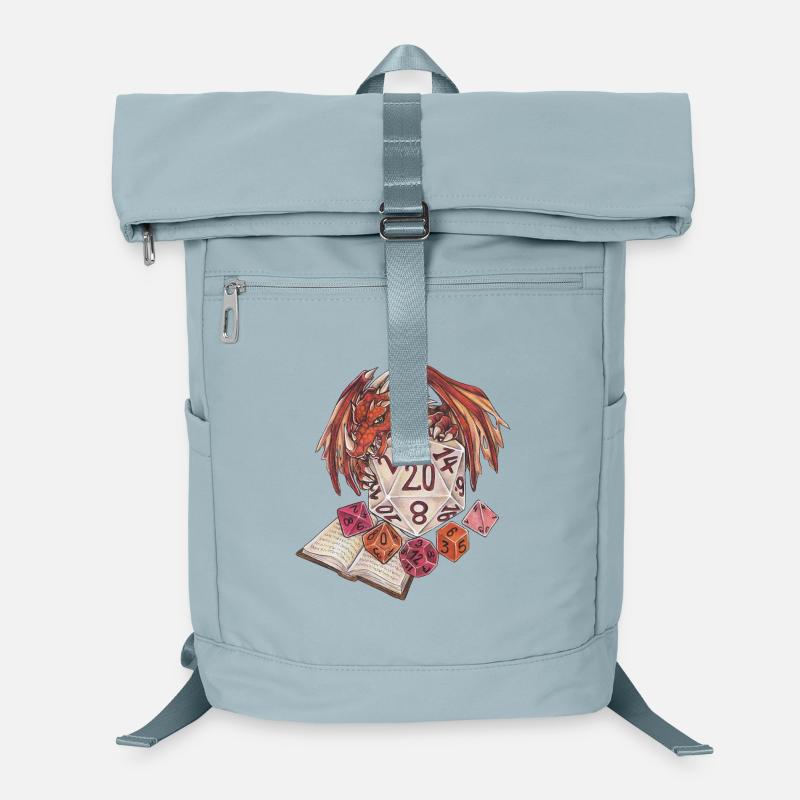 Rollenspiel Tabletop D20 Würfel Game Master Laptop-Rucksack 