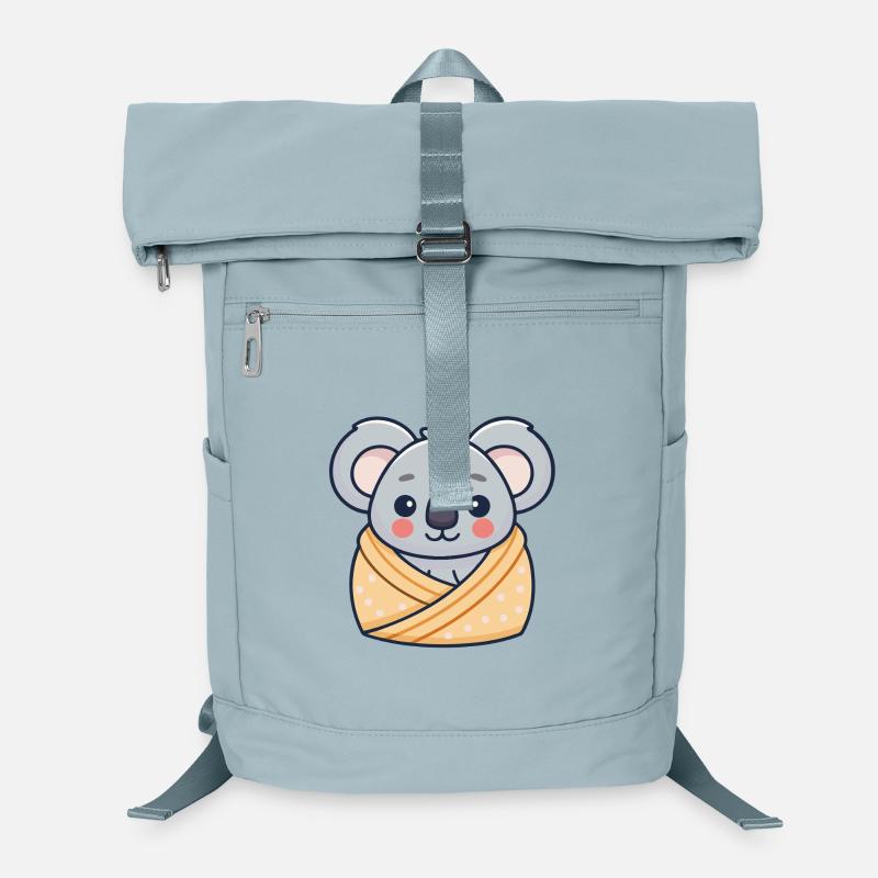 Koala Pastel Cozy Cocoon Laptop Backpack