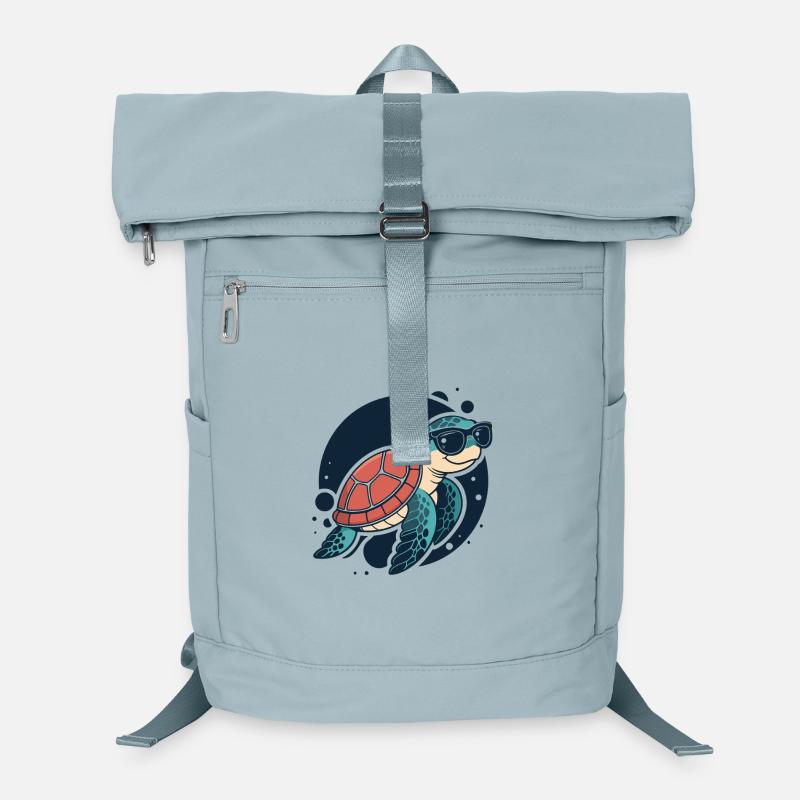 Stylische Schildkröten-Sonnenbrille Laptop-Rucksack 