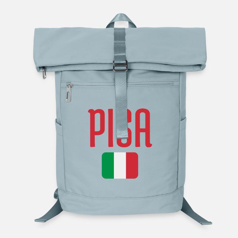 Drapeau italien de Pise Sac à dos ordinateur