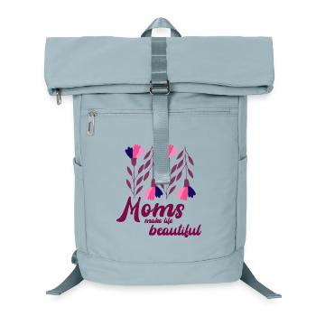 Maman drôle Mamie Motif de cadeau pour la fête des mères Humour - Sac à dos ordinateur - bleu glacier - Devant