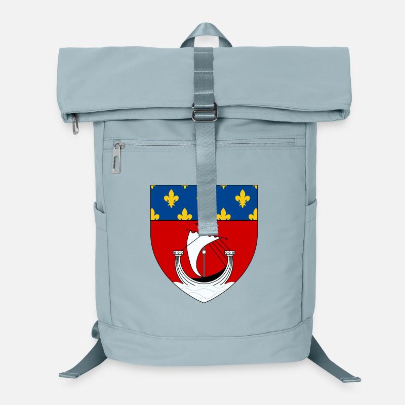 Blason héraldique de Paris Sac à dos ordinateur