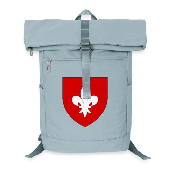 Blason héraldique de Lille - Sac à dos ordinateur - bleu glacier - Devant