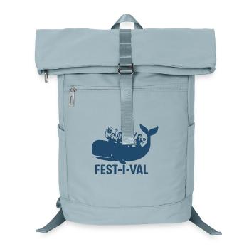 Festival - Laptop-Rucksack  - Eisblau - Vorne