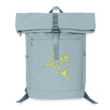 Schwertfisch, Marlin, - Laptop-Rucksack  - Eisblau - Vorne