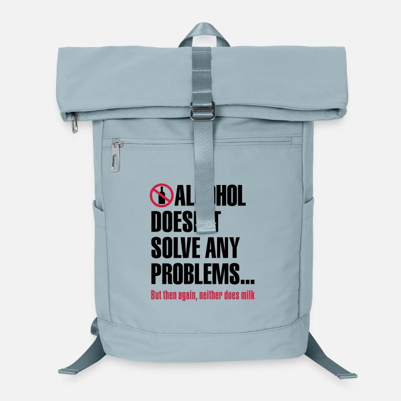 L'alcool ne résout pas les problèmes ... Mais Sac à dos ordinateur
