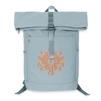 Tribal Sonne. Mittsommer, Sommer Festival. - Laptop-Rucksack  - Eisblau - Vorne