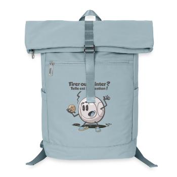 Tirer ou pointer - Laptop-Rucksack  - Eisblau - Vorne