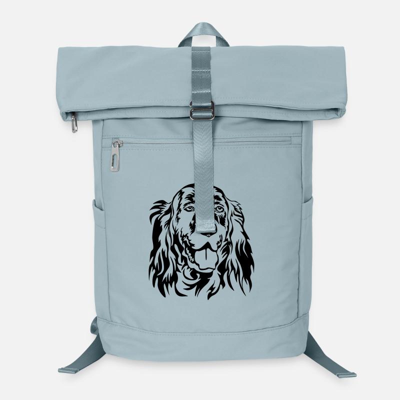 Englischer Setter Kopf Laptop-Rucksack 