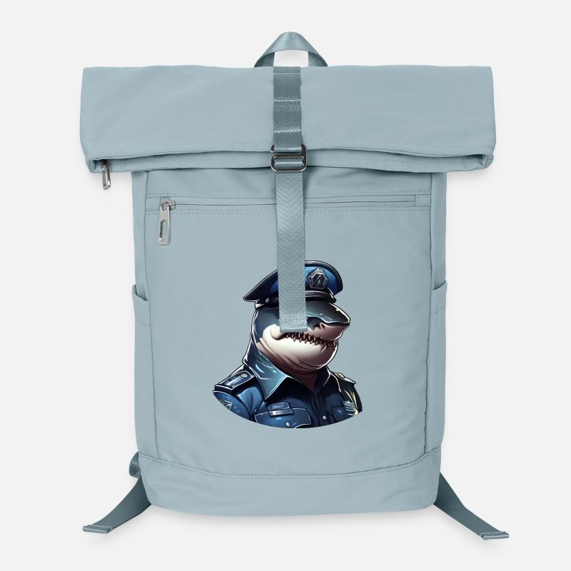 Requin policier Sac à dos ordinateur