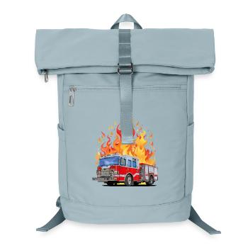 Fire brigade in action - Laptop Backpack - ice blue - Front