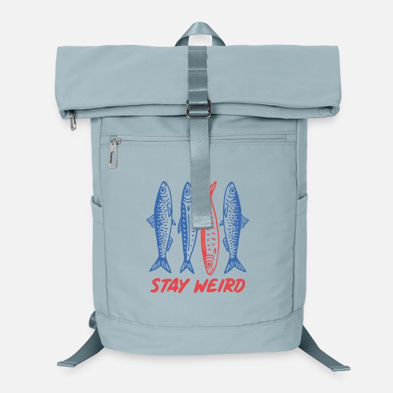 Sardines Stay Weird Laptop Backpack