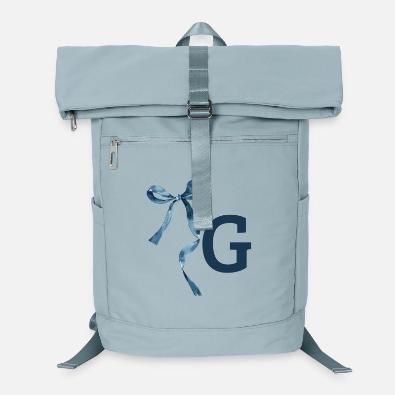 Monogramm g Geschenkidee Laptop-Rucksack 