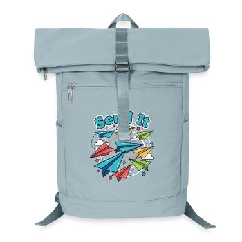 Envoyez-lui des avions en papier - Sac à dos ordinateur - bleu glacier - Devant