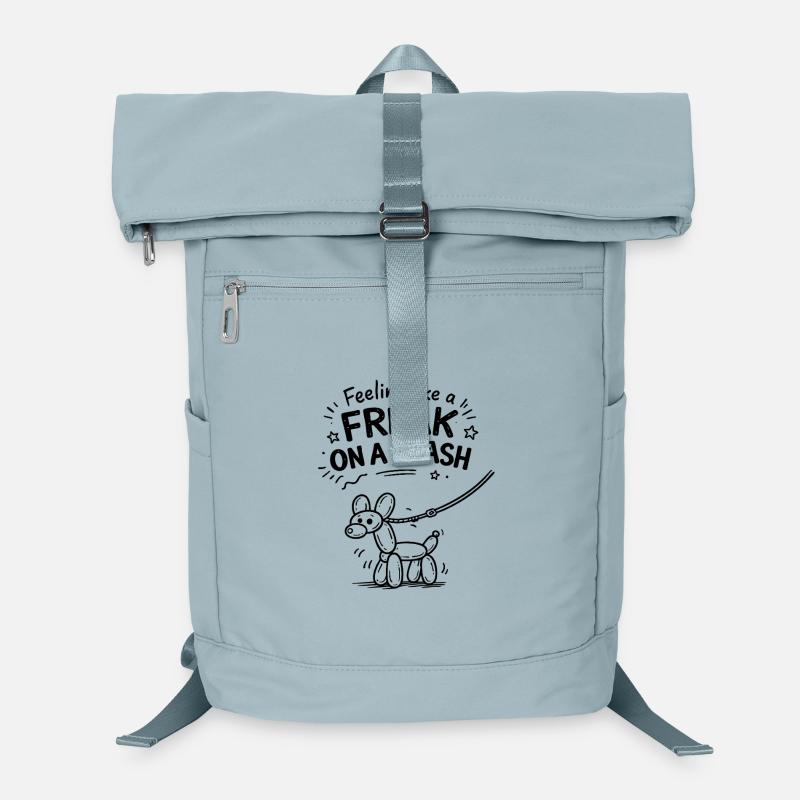 Feeling Like A Freak On A Leash Statement Laptop-Rucksack 