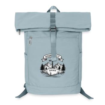 amor vincit omnia (Love overcomes all) - Laptop Backpack - ice blue - Front