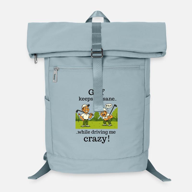 Golf - keeps me sane Laptop Backpack