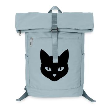 Tête_de_chat - Laptop Backpack - ice blue - Front