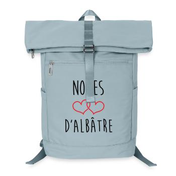 Alabaster-Hochzeit 75 Jahre Ehe - Laptop-Rucksack  - Eisblau - Vorne