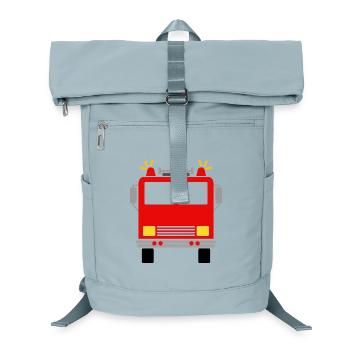 Fire engine - Laptop Backpack - ice blue - Front