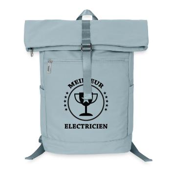 Meilleur Électricien : Le Trophée de la Qualité - Sac à dos ordinateur - bleu glacier - Devant