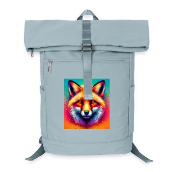 Fuchs - Laptop-Rucksack  - Eisblau - Vorne