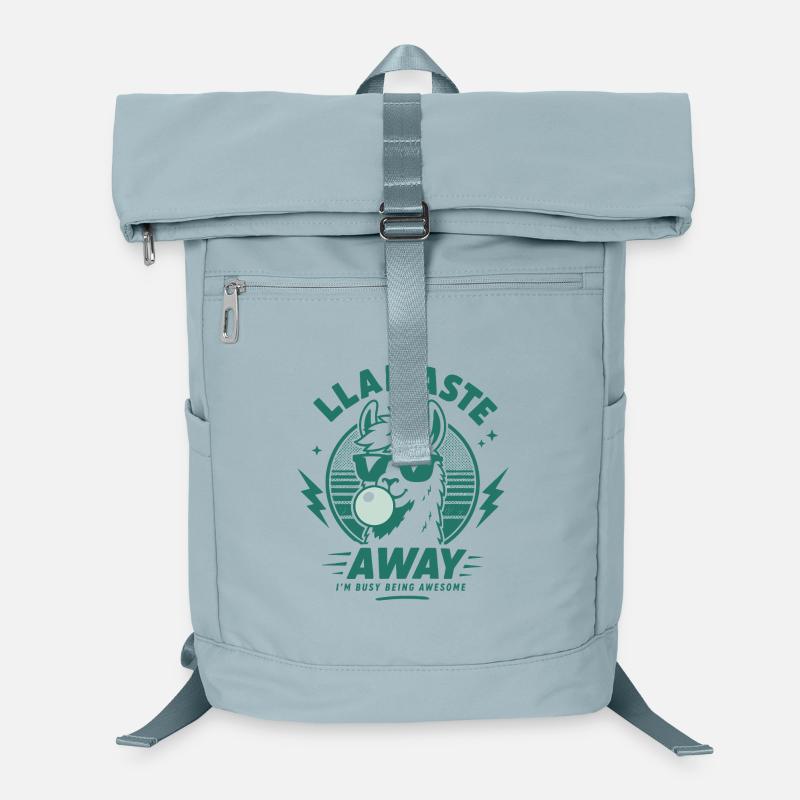 Llamaste Away Funny Lama Laptop Backpack