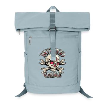 Hot Rod Garage V8 - Laptop-Rucksack  - Eisblau - Vorne