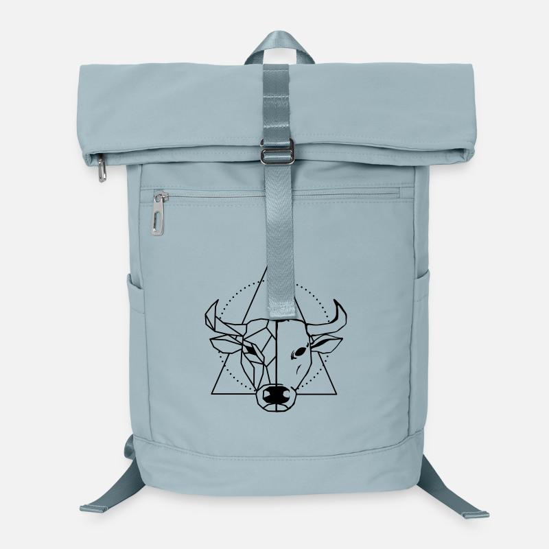 Bœuf - Sac à dos ordinateur - bleu glacier