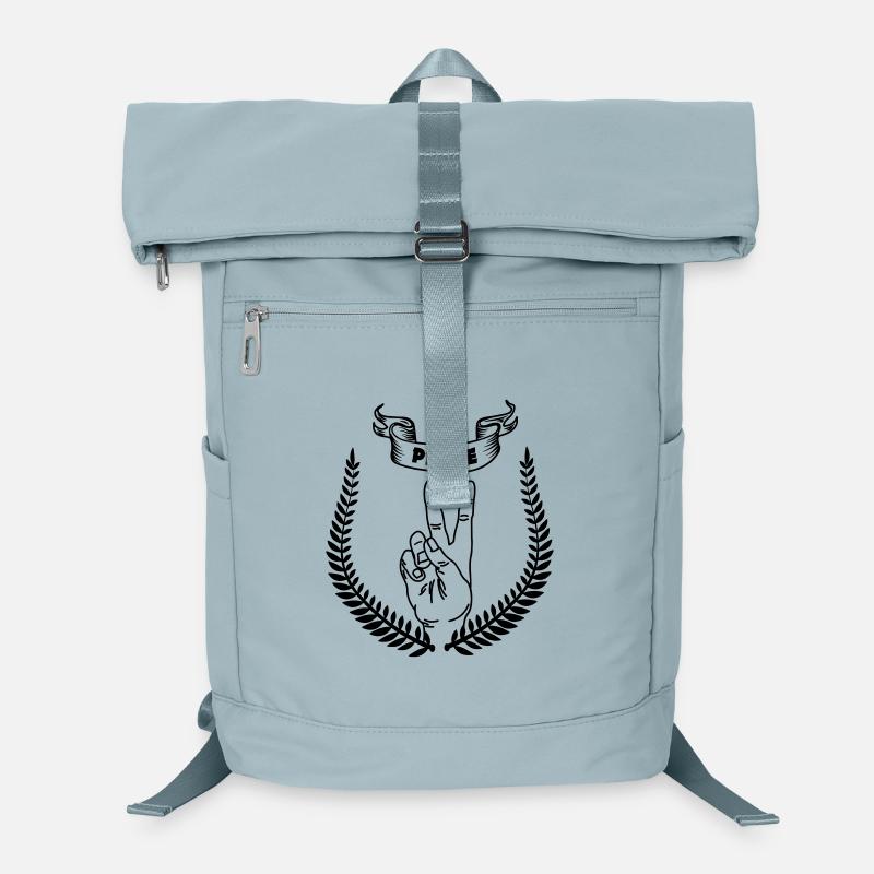Hand gesture peace PEACE 2 Laptop Backpack