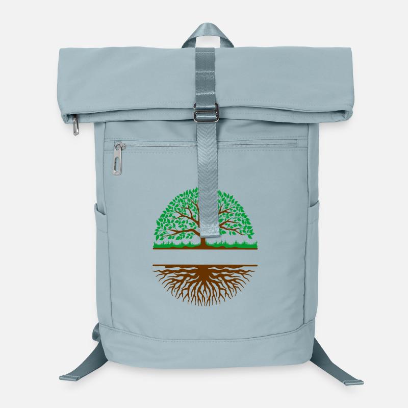 Baum mit Wurzeln Banner 3 Laptop-Rucksack 