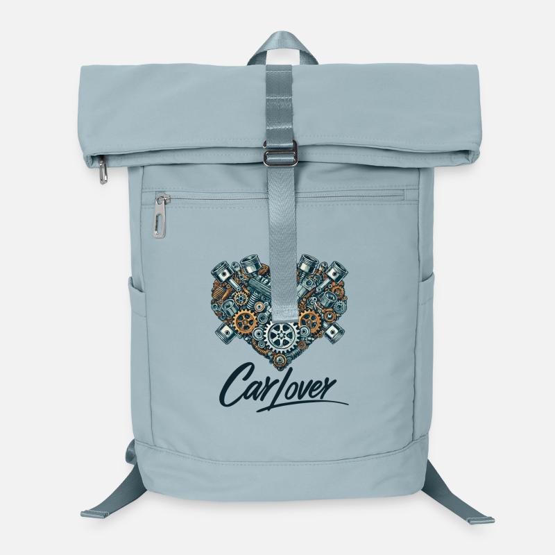 Car Lover Heart Laptop-Rucksack 