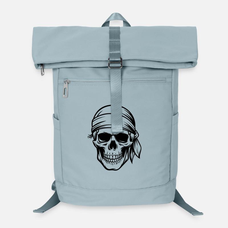 Crâne de pirate Sac à dos ordinateur