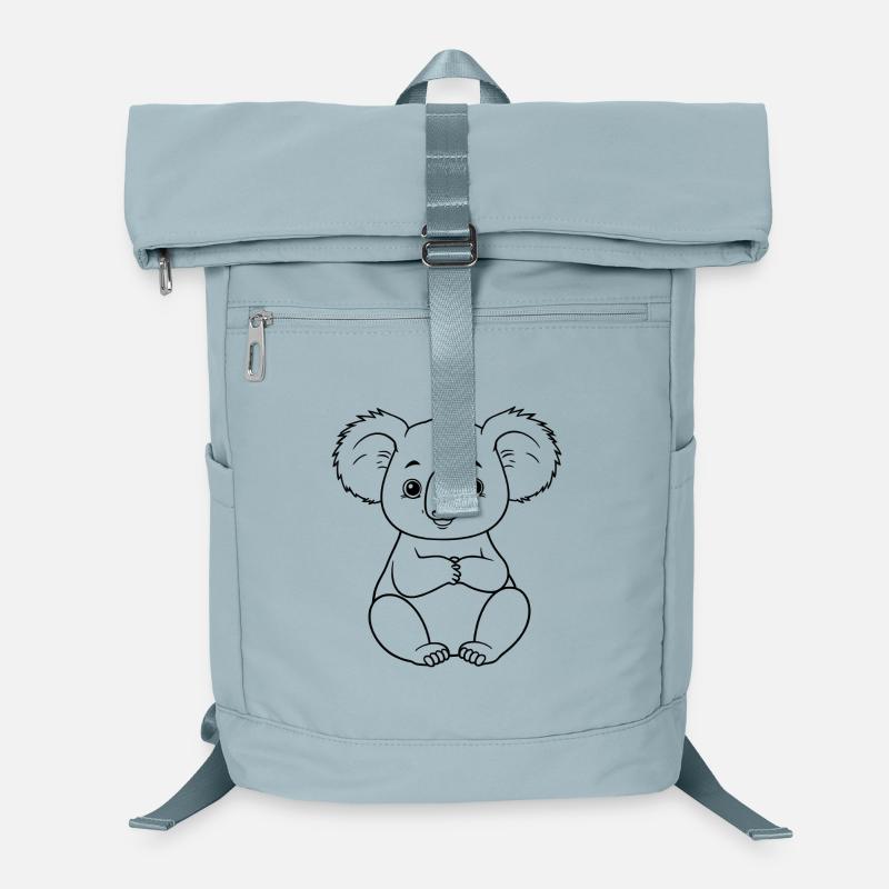Minimalistic Koala Laptop Backpack