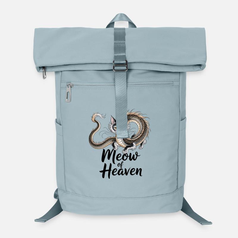Dragon Cat Laptop Backpack
