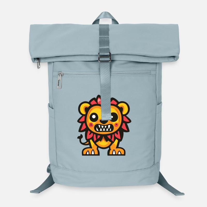 Lion Halloween Comic Funny Laptop Backpack