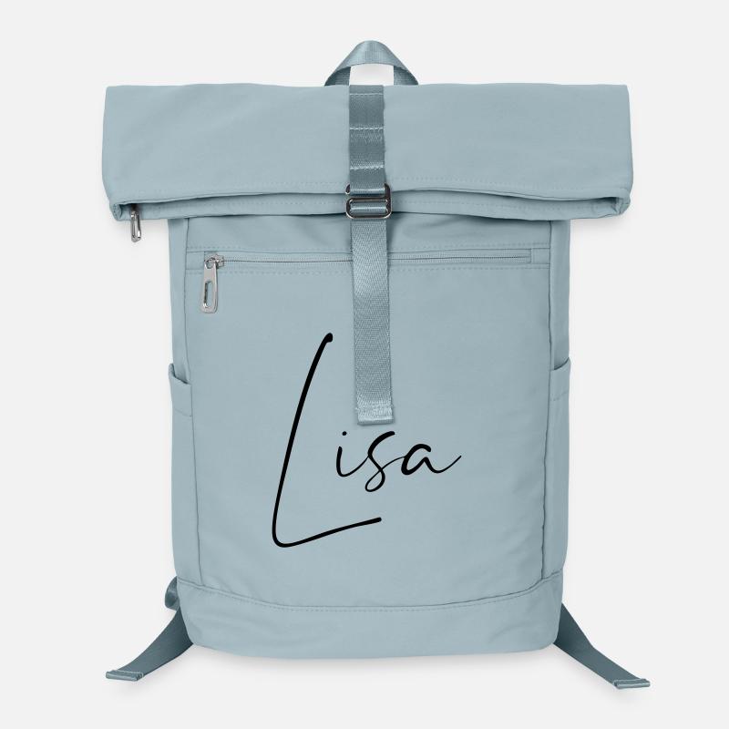 Lisa / Handwriting Name Design Laptop Backpack