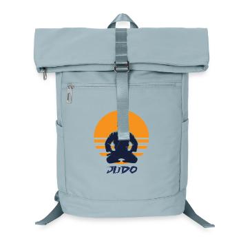 Judo Sunset Silhouette - Laptop Backpack - ice blue - Front