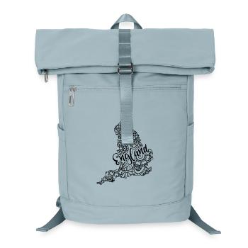 England Mandala Map London UK British - Laptop Backpack - ice blue - Front