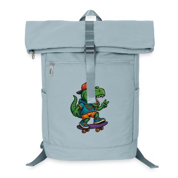 T-Rex Street Skater  - Laptop-Rucksack  - Eisblau - Vorne