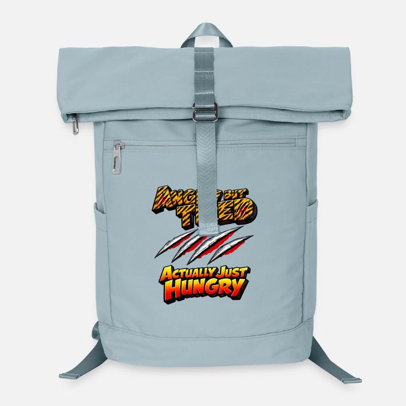 Wütend, aber müde: Tatsächlich hungrig Laptop-Rucksack 