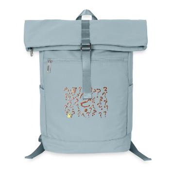 many question marks artwork - Laptop Backpack - ice blue - Front