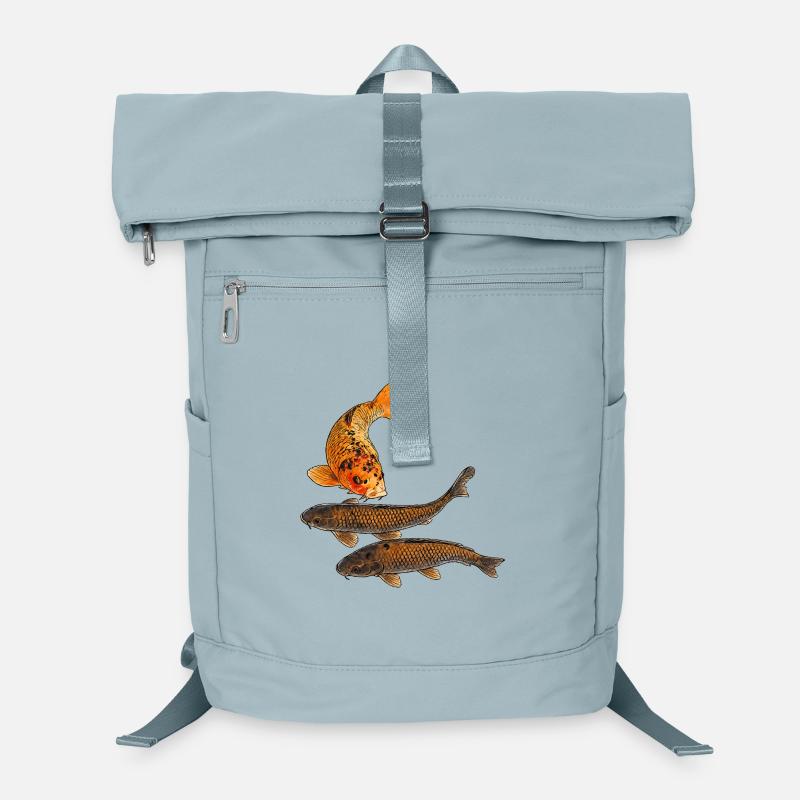 Koi fish in the pond Laptop Backpack