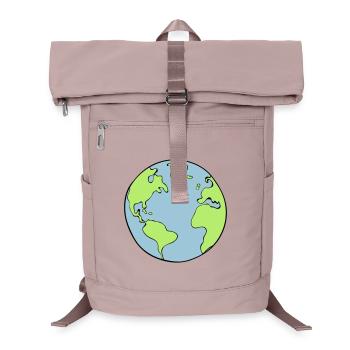 Erde - Laptop-Rucksack  - Altrosa - Vorne