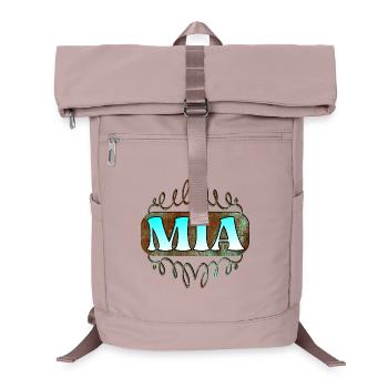 Cadeaux du jour du nom pour la fille Mia Girl - Sac à dos ordinateur - vieux rose - Devant